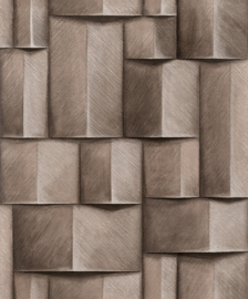 Behang met 3d effect