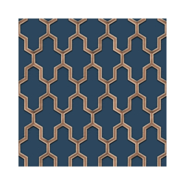Dutch Wall Fabric behang Geometric WF121027