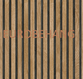 3D Houten Panelen Behang 920103