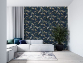 Behang jungle dieren 9705