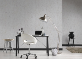 GRIJS MET BRUINROOD BETONLOOK BEHANG - AS Creation Metropolitan Stories 369116