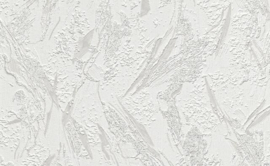 Erisman Vinyl Behang  Kleur: wit met glitters 9749-1
