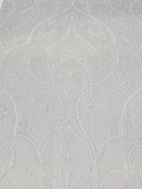 Beige Crème Damask Behang 80704
