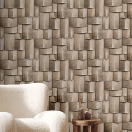 Behang met 3d effect