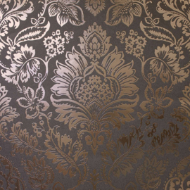 grijs goud barok behang fd42563