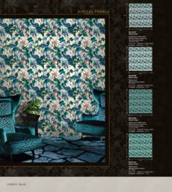 Roberto Cavalli Home № 8 Digital Panel Green Forest RC 19109