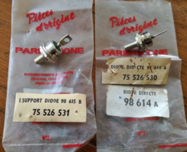 NOS set of two diodes