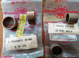 Two NOS bushings for Paris-Rhone starters