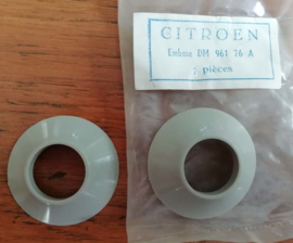 Two NOS window winder rings, ID