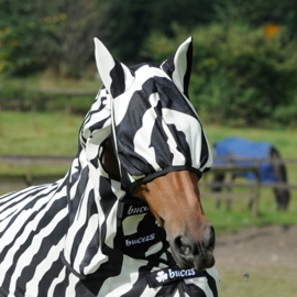 BUCAS BUZZ-OFF VLIEGENMASKER ZEBRA