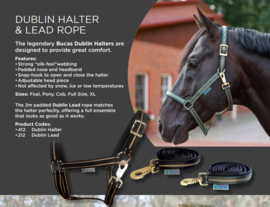 BUCAS VEULENHALSTER DUBLIN HALTER FOAL OPAL TAUPE
