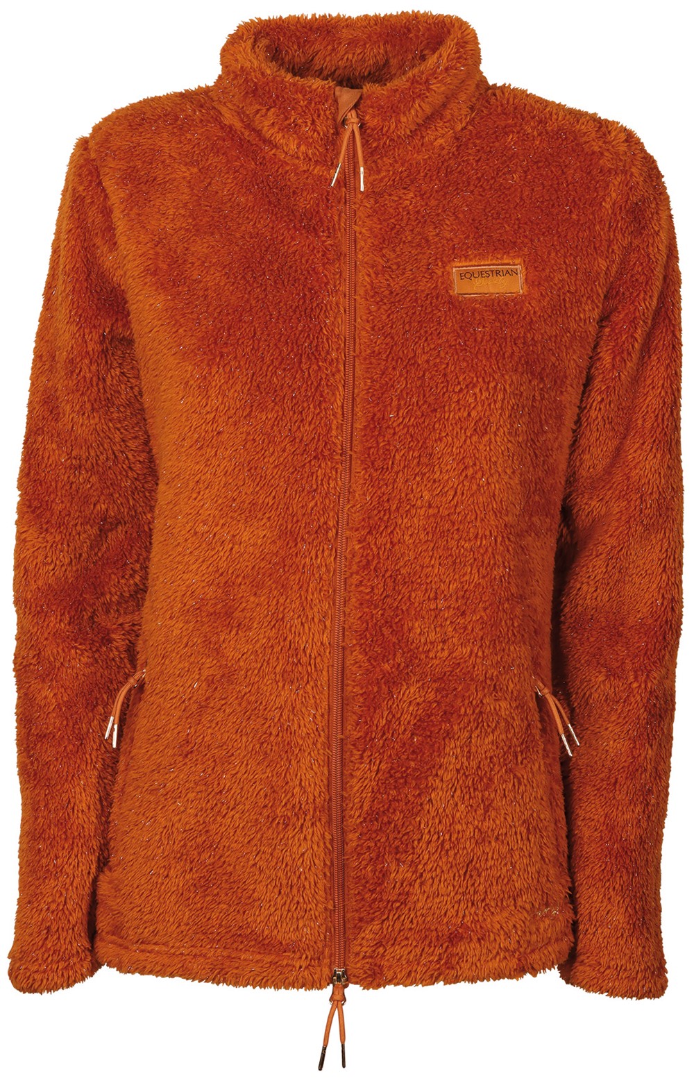 TEDDY FLEECE VEST CLASSY REED PUMPKIN
