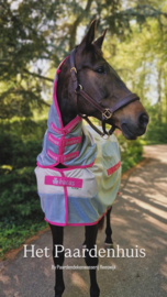 BUCAS BUZZ OFF RAIN & NECK BLUE BLUE BLOSSOM VLIEGENDEKEN MET LOSSE HALS