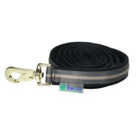 BUCAS LEAD REIN HALSTERTOUW SMOKE GREY