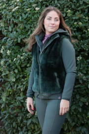 BODYWARMER DENICI CAVALLI OLIVE