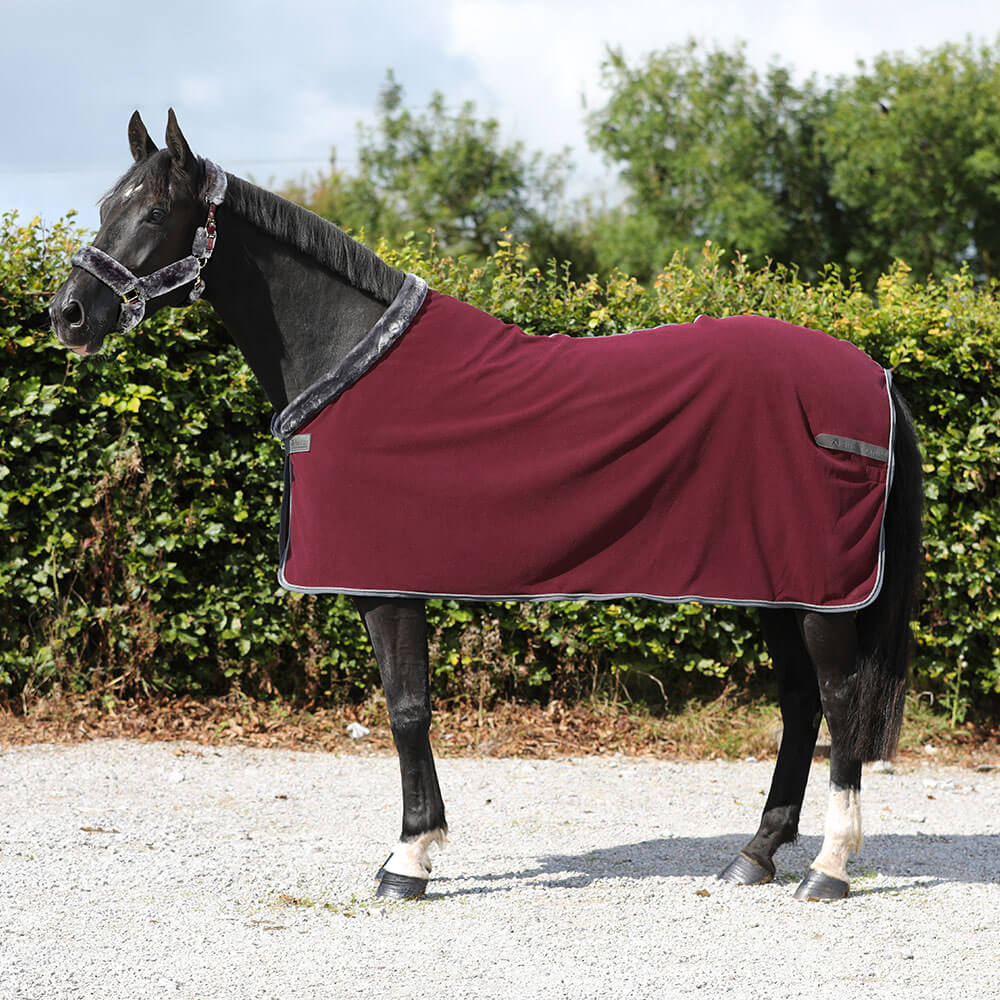 BUCAS SHOW LINE FLEECE 400 BURGUNDY