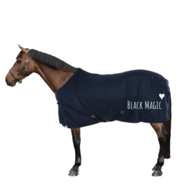 HARRY'S HORSE ZWEETDEKEN NAVY MET EIGEN TEKST