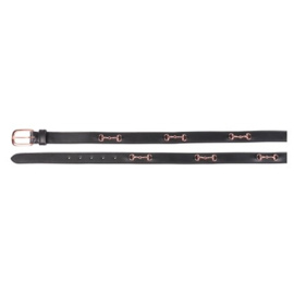 HARRY'S HORSE RIEM ROSE GOLD LEDER BIT
