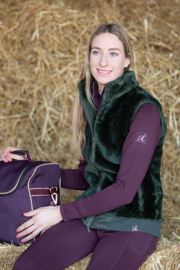BODYWARMER DENICI CAVALLI OLIVE