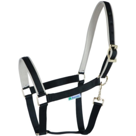 HALSTER BUCAS DUBLIN BLACK / SILVER PONY COB FULL