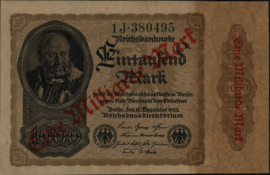 Germany DEU126 1,000,000,000 Mark 1922