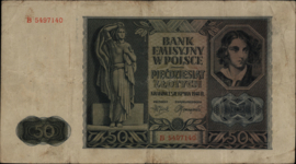 Polen P102 50 Zlotych 1941