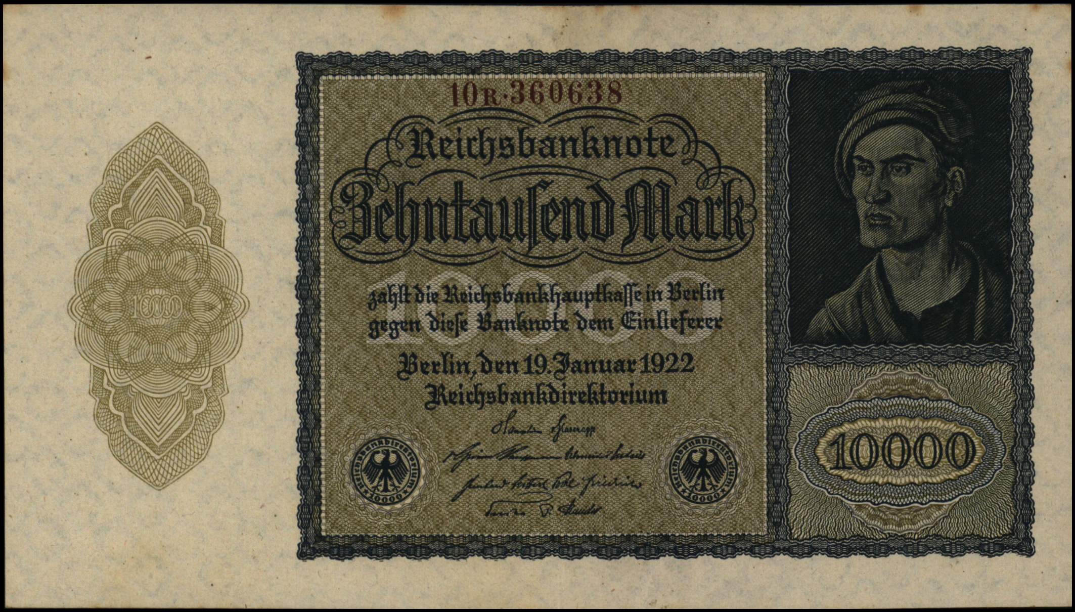 Duitsland  P72.c:R 10.000 Mark 1922