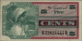 Verenigde Staten van Amerika (VS)  PM64 5 Cents (19)66