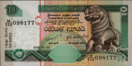 Sri Lanka P108 10 Rupees 2006