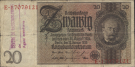Germany R174.a:L 20 Reichsmark 1929