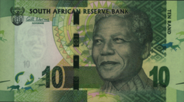 Zuid Afrika P138 10 Rand 2013-'15 (No date)