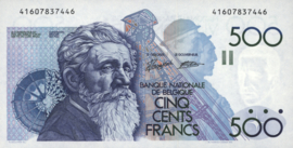 Belgium P143.a 500 Francs 1982 (No date)