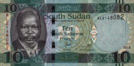 Soedan (Zuid) P12.a 10 Pounds 2015