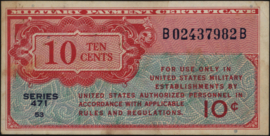 United States of America (USA)   PM9 10 Cents 1947