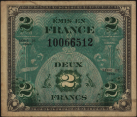 France P114 2 Francs 1944