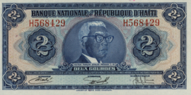 Haïti P211 2 Gourdes 1973 (No date, L.1973)