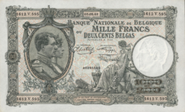 België P110.c 1.000 Francs / 200 Belgas 1928-1939