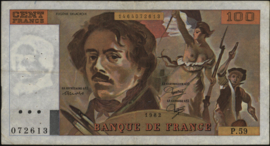 Frankrijk P154 100 Francs 1982