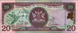 Trinidad and Tobago  P49 20 Dollars 2006 (No date)