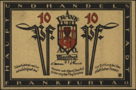 Germany - Emergency issues - Frankfurt Grab.: 377 10 Pfennig 1922 (No date)