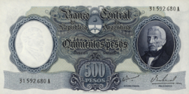 Argentinië P278 500 Pesos 1964 (No date)