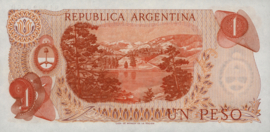 Argentinië P287.a3 1 Peso 1970-73 (No date)