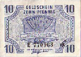 Germany S1005.a 10 Pfennig 1947
