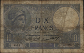 Frankrijk  P73/BNL 10 Francs 1936