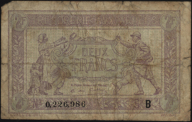 Frankrijk PM3 2 Francs 1917 (No date)