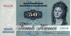 Denemarken P50.e 50 Kroner 1982