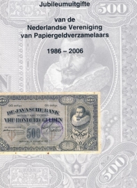 Jubileumuitgifte van de Nederlandse Vereniging van Papiergeldverzamelaars 1986-2006
