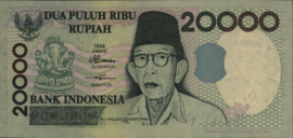 Indonesia P138 20.000 Rupiah 1998