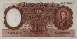 Argentina P272.c2 100 Pesos 1951 (ND)