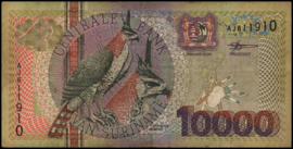 Suriname PLS22.8.a 10.000 Gulden 2000